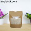 Baskılı Kraft Doypack Ambalaj