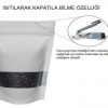 Beyaz doypack ambalaj